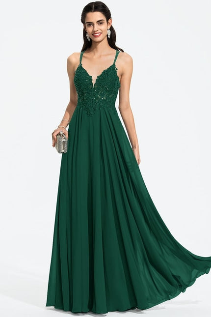 Robe De Bal Danse Émeraude