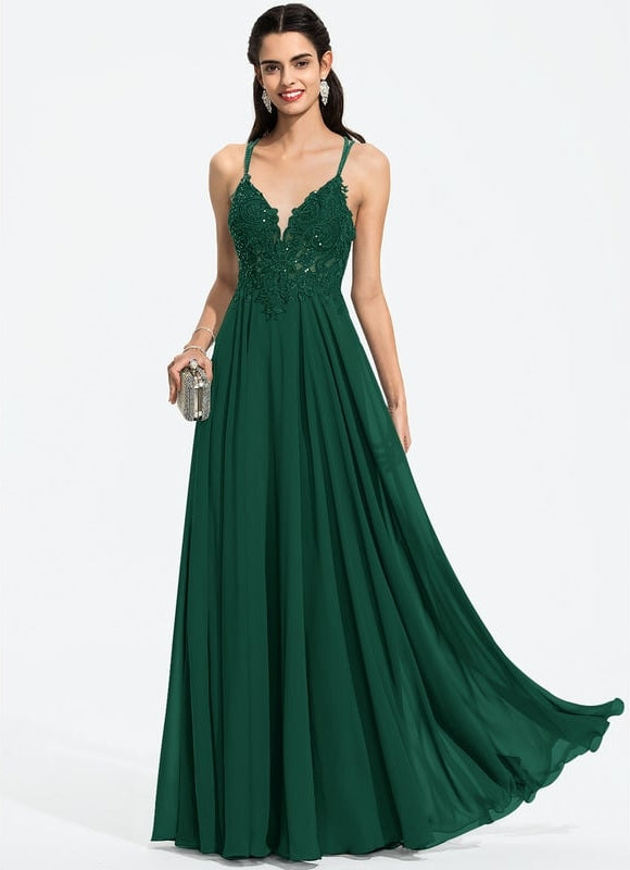 Robe De Bal Danse Émeraude
