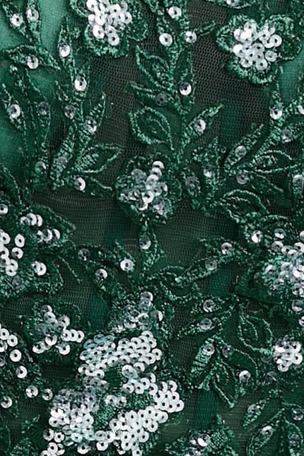 Robe De Bal Émeraude Aérienne - gallery 4