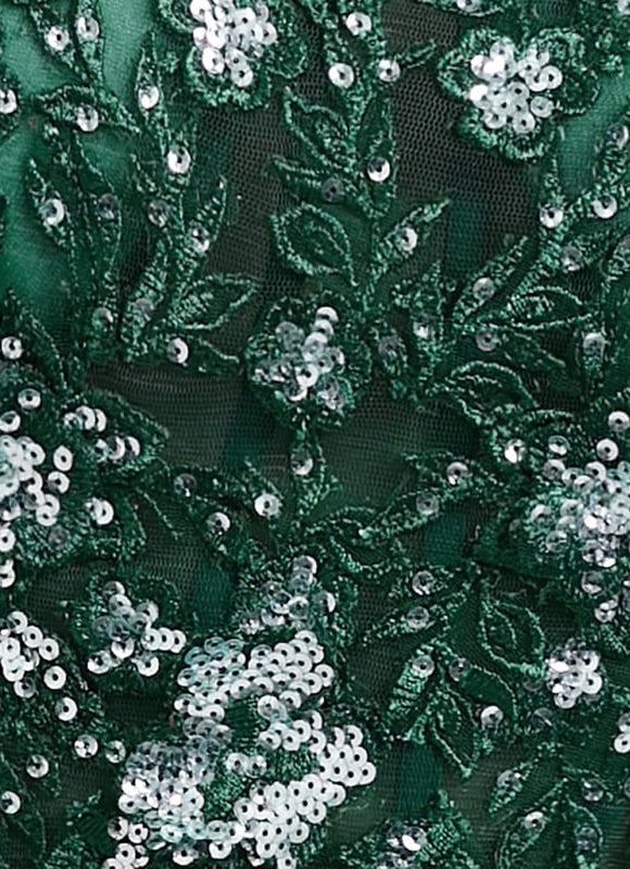 Robe De Bal Émeraude Aérienne - gallery 4