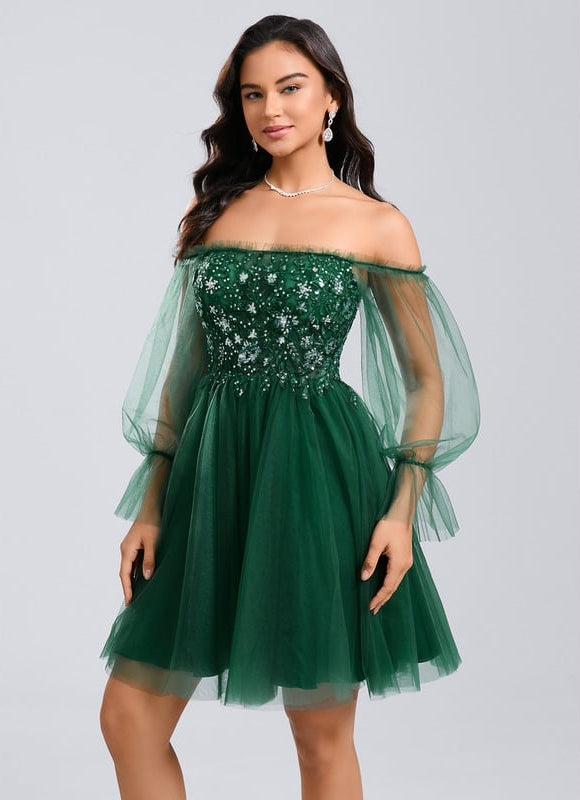 Robe De Bal Émeraude Aérienne - gallery 2
