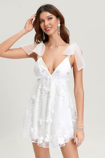 Robe De Bal Nuage Florale - gallery 1