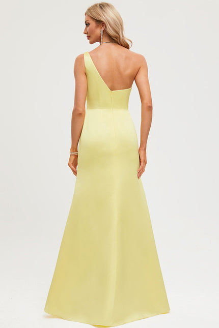 Robe De Bal Jaune Lumineux - gallery 1
