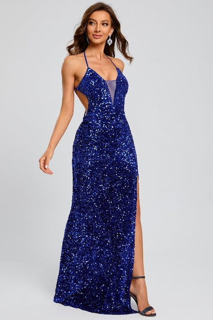 Robe De Bal Sirène Scintillante - gallery 7