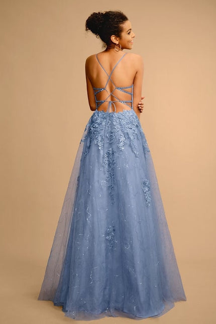 Robe De Bal Sérénité Azurée - gallery 4