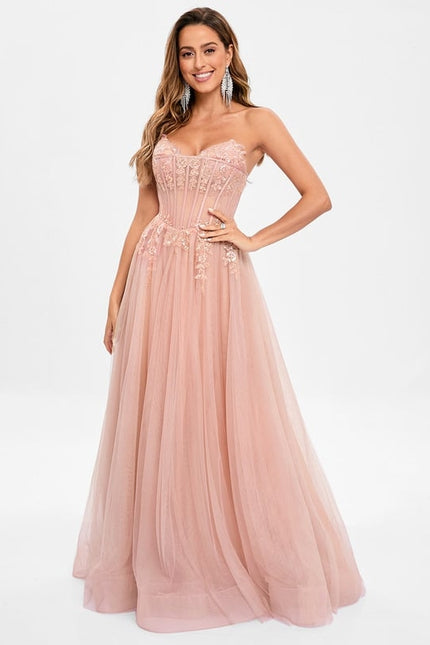 Robe De Bal Élégance De Brume