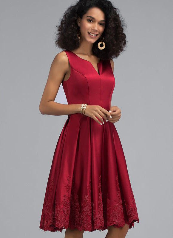 Robe De Bal Élégance Rubis - gallery 2