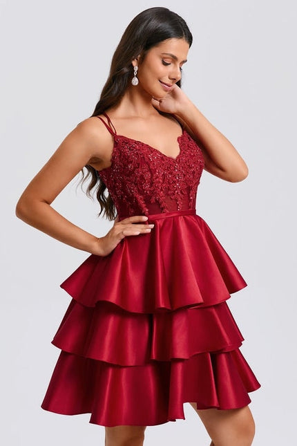 Robe Rouge Bal De Promo - gallery 5