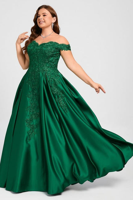 Robe De Bal Émeraude Opulente - gallery 9