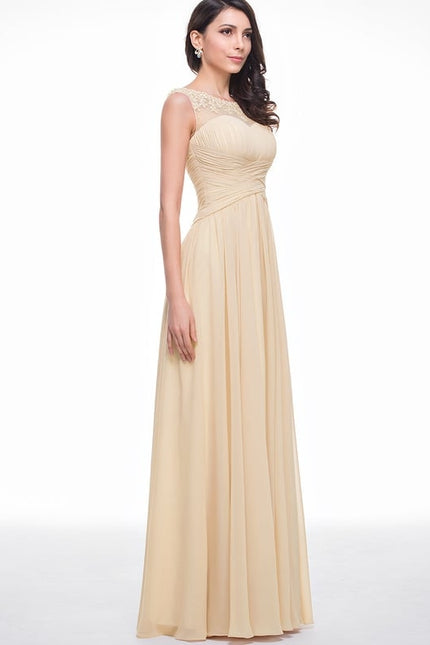 Robe De Bal Légère Crémeuse - gallery 5