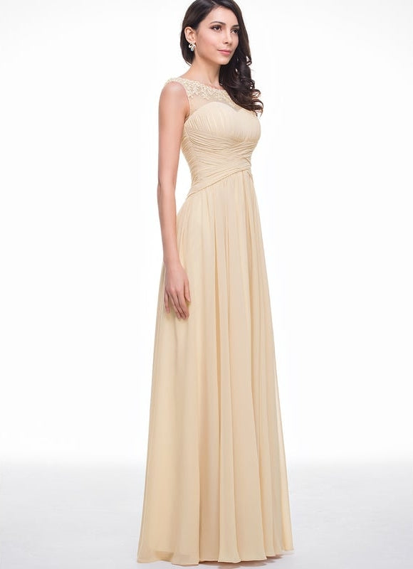 Robe De Bal Légère Crémeuse - gallery 5