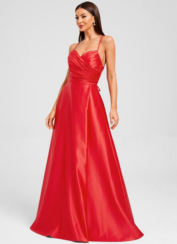 Robe De Bal Longue Satinée - gallery 3