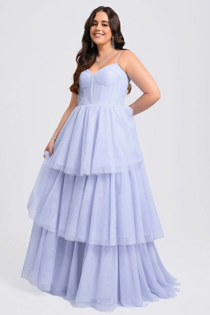Robe De Bal Tulle Stratifiée - gallery 5