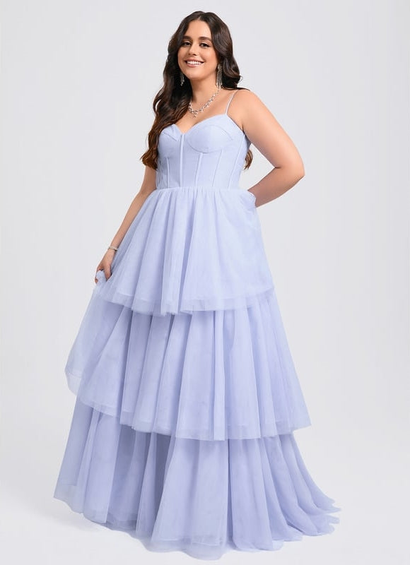 Robe De Bal Tulle Stratifiée - gallery 5