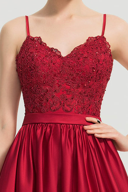 Robe De Bal Ébène Satinée - gallery 5