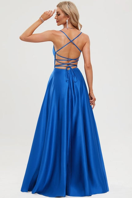 Robe De Bal Longue Satinée - gallery 1