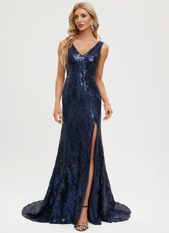 Robe De Bal Élégante Scintillante - gallery 8