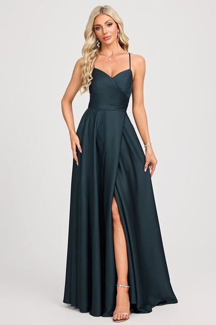 Robe De Bal Élégante Satinée - gallery 2