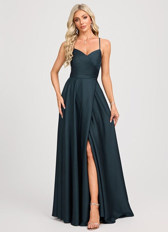 Robe De Bal Élégante Satinée - gallery 2