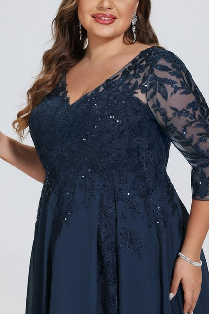 Robe De Bal Longue Bordeaux Élégante - gallery 9