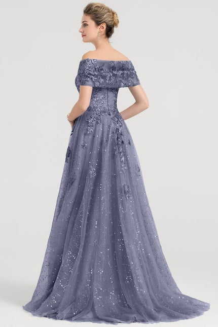 Robe De Bal Tulle Pailletée - gallery 2