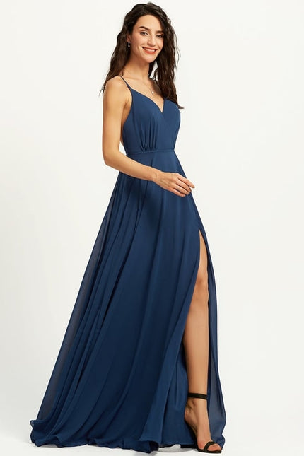 Robe De Bal Bordeaux Fluide - gallery 3