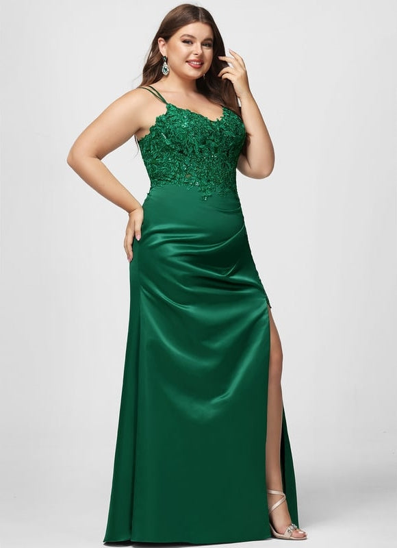 Robe De Bal Éclat Satiné - gallery 7