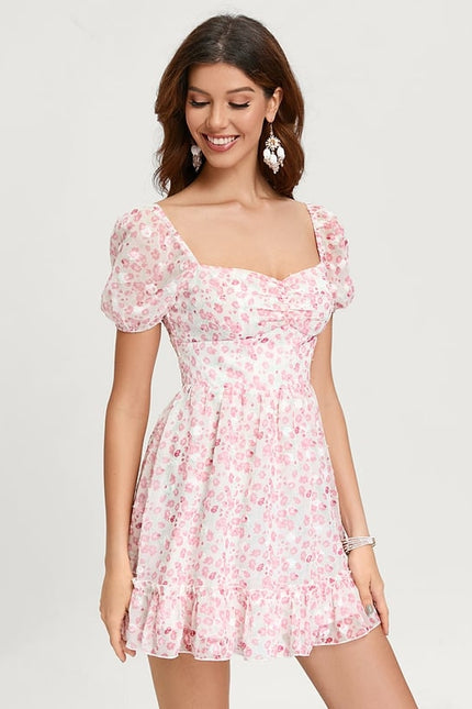 Robe De Bal Florale Douce - gallery 4