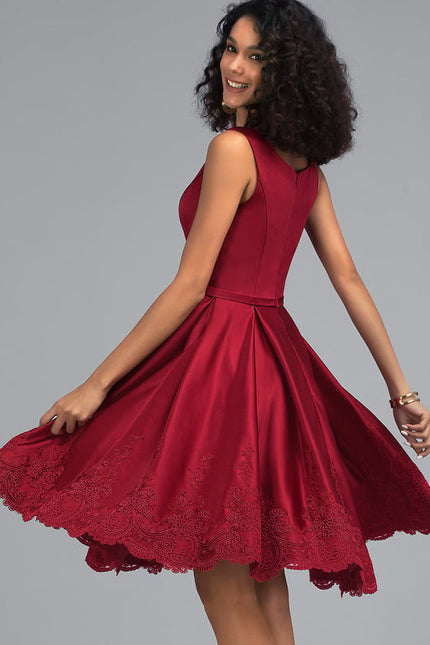 Robe De Bal Élégance Rubis - gallery 3