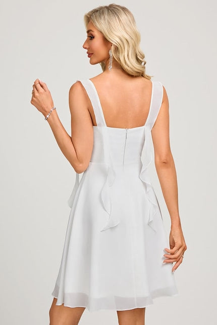 Robe De Bal Flottante Blanche - gallery 2