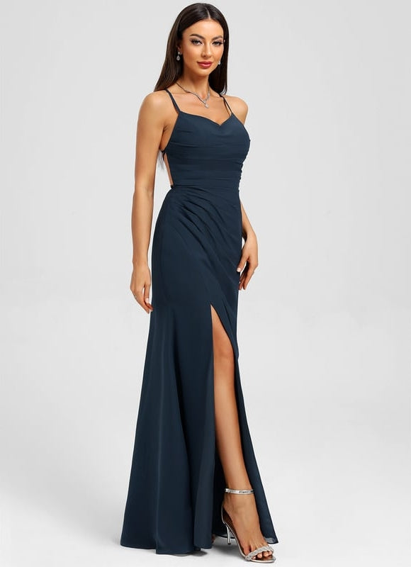 Robe De Bal Fluide Élégante - gallery 3