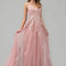 Robe De Bal Longue Délicate