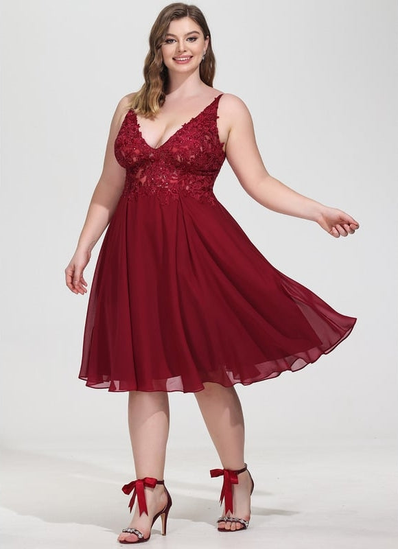 Robe De Bal De Soirée Fluide - gallery 5