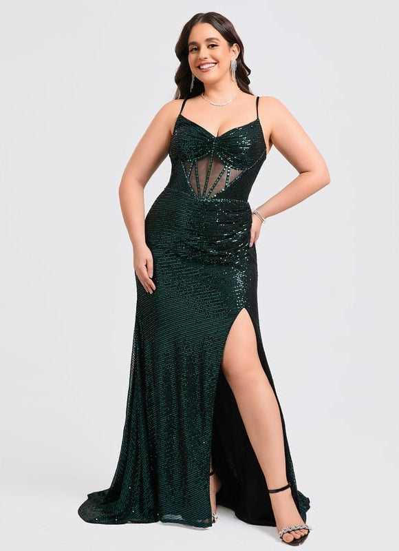 Robe De Bal Élégante Scintillante - gallery 5