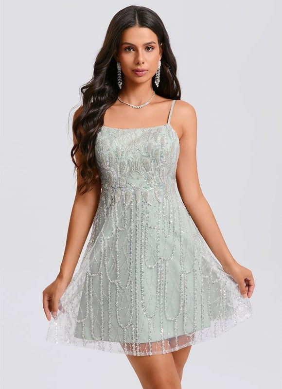 Robe Bal De Promo Paillette - gallery 6