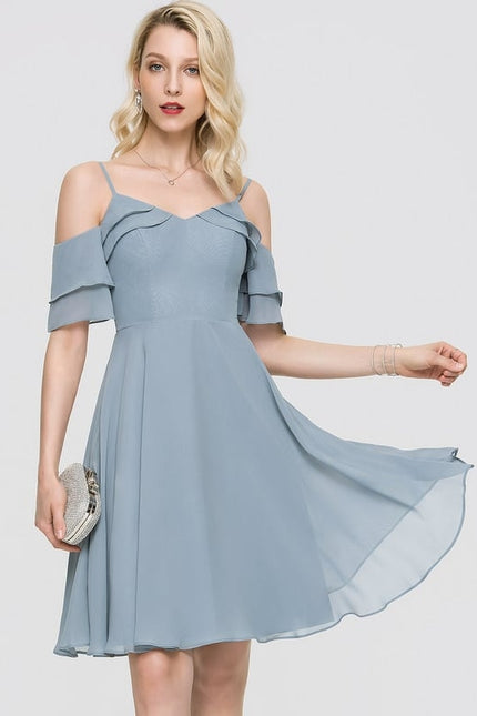 Robe De Bal Fluide Ciel