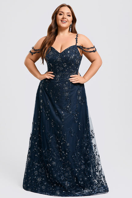 Robe De Bal Émeraude Délicate - gallery 8