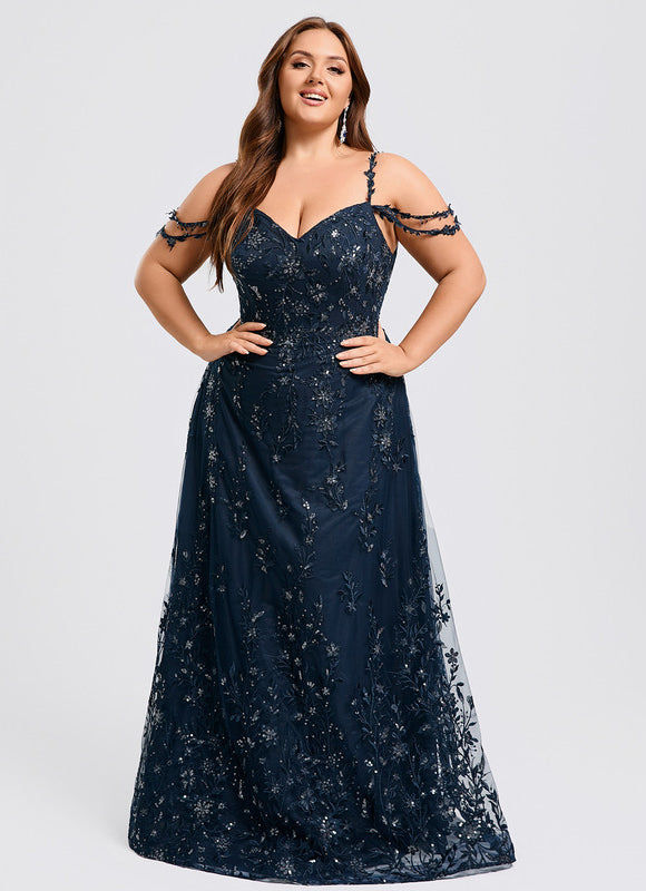 Robe De Bal Émeraude Délicate - gallery 8