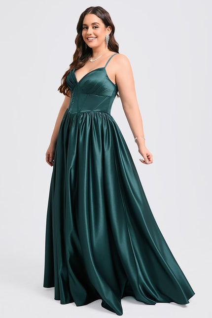 Robe De Bal Bal Satinée Profonde - gallery 6