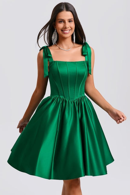 Robe De Bal Émeraude Enjouée - gallery 5