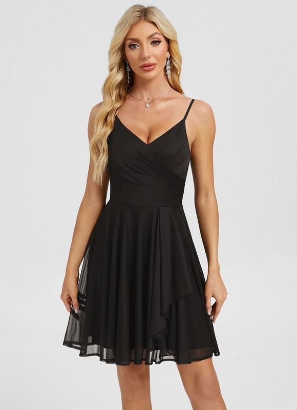 Robe De Bal Éclatante Ébène - gallery 4
