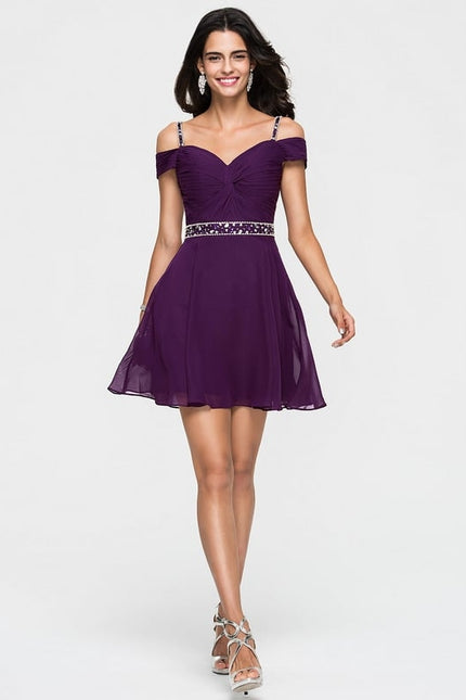 Robe De Bal Courte Étoilée - gallery 2