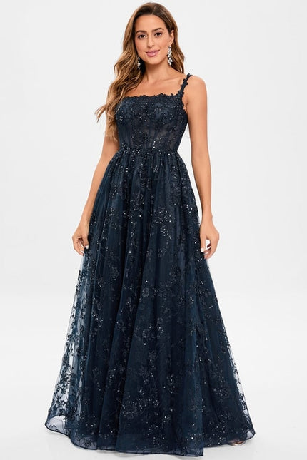 Robe De Bal Organza Marine