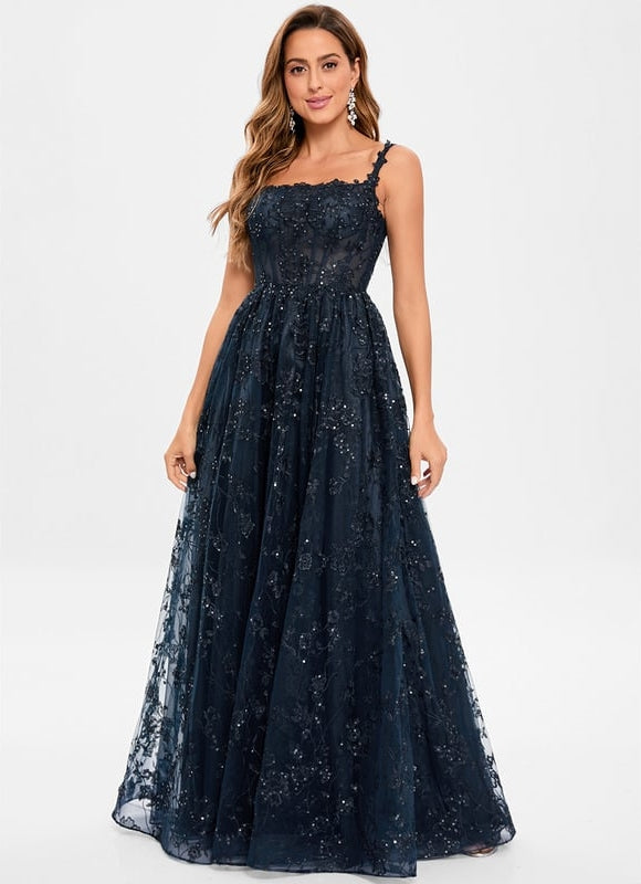 Robe De Bal Organza Marine