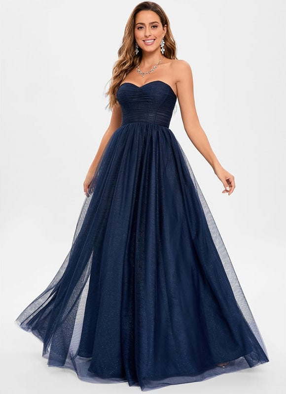 Robe De Bal Traîne Scintillante - gallery 9