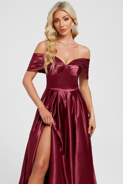 Robe De Bal Bordeaux - gallery 3