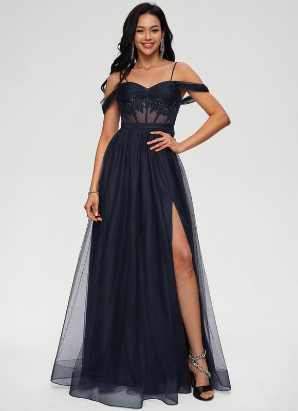 Robe De Bal Tulle Évasée