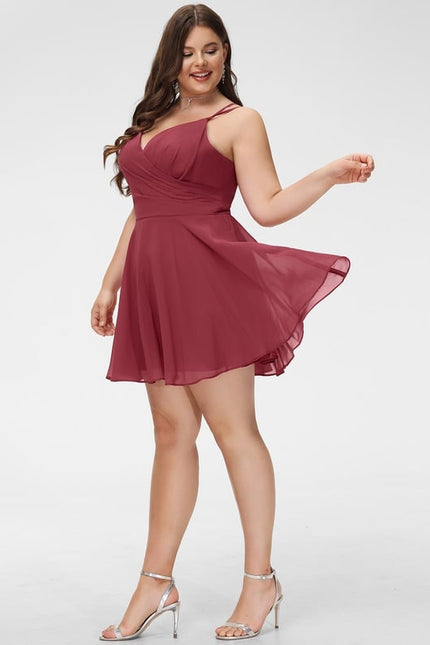 Robe De Bal Fluide Rose - gallery 8