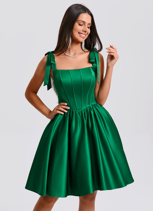 Robe De Bal Émeraude Enjouée - gallery 3