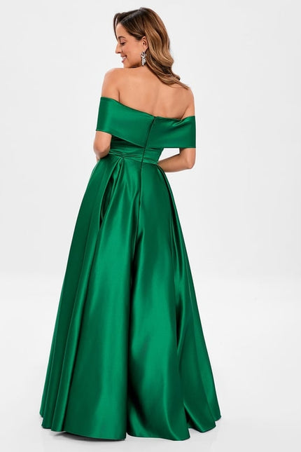 Robe De Bal Élégante Émeraude - gallery 6